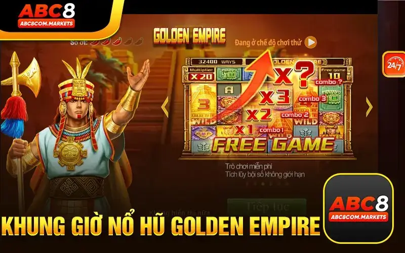 Đế Quốc Hoàng Kim Nổ Hũ Top Đầu Tại ABC88