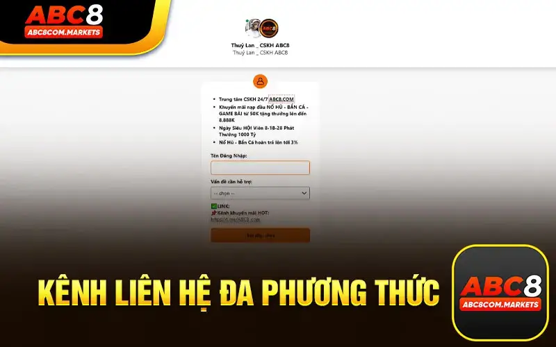 Kênh Liên Hệ Đa Phương Thức